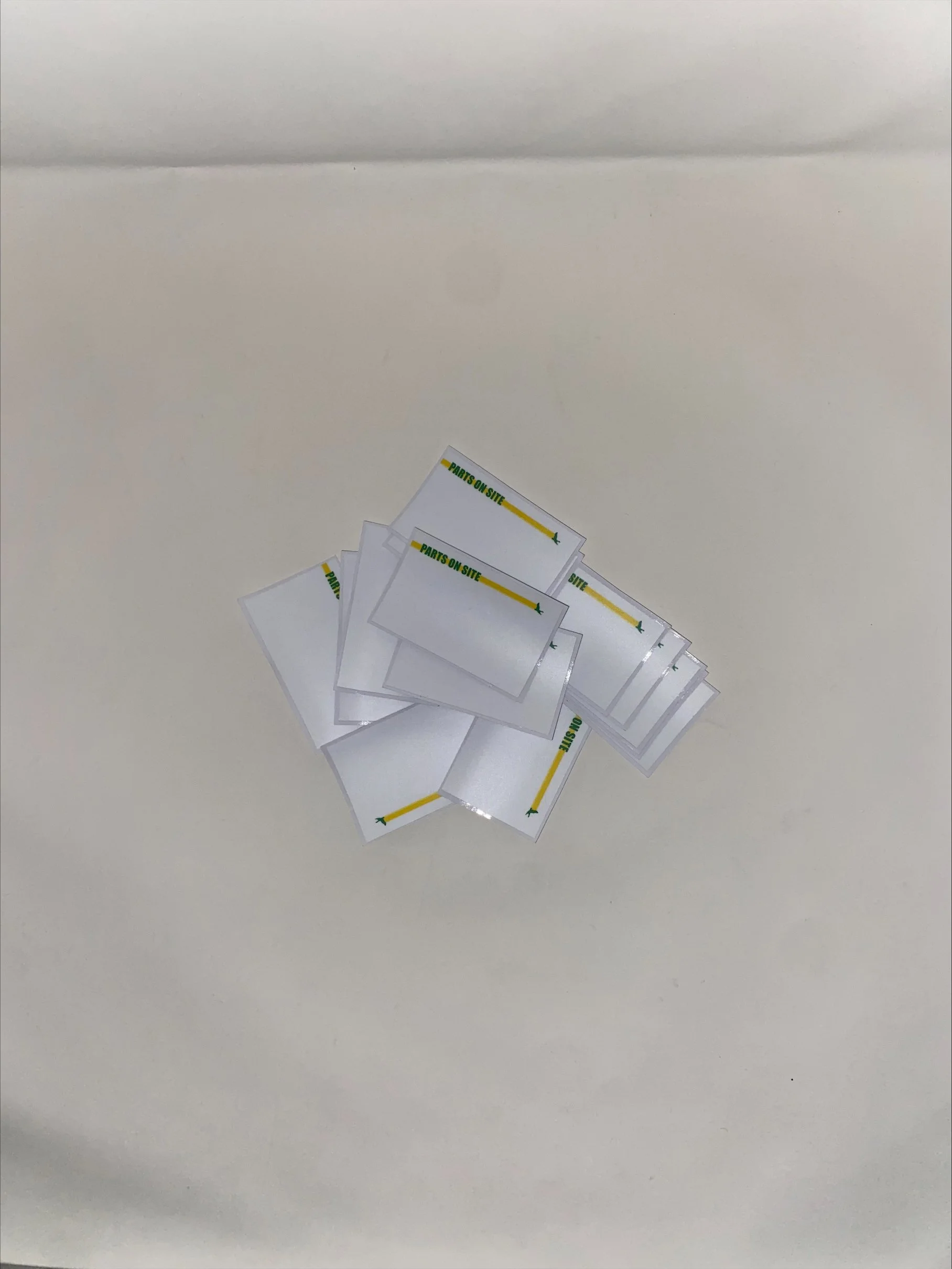 Parts on Site Decal Stickers