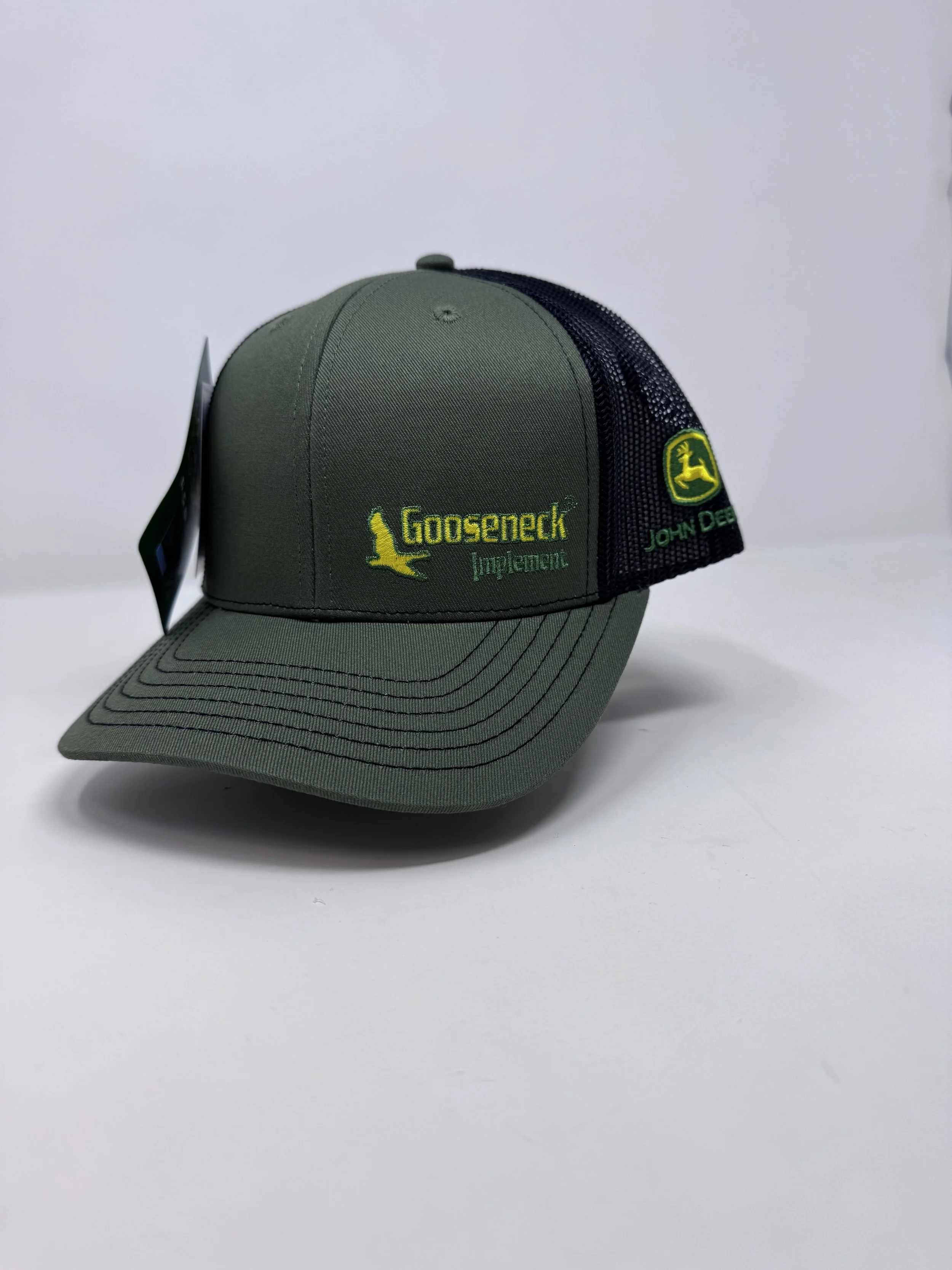 Olive Black Mesh Cap