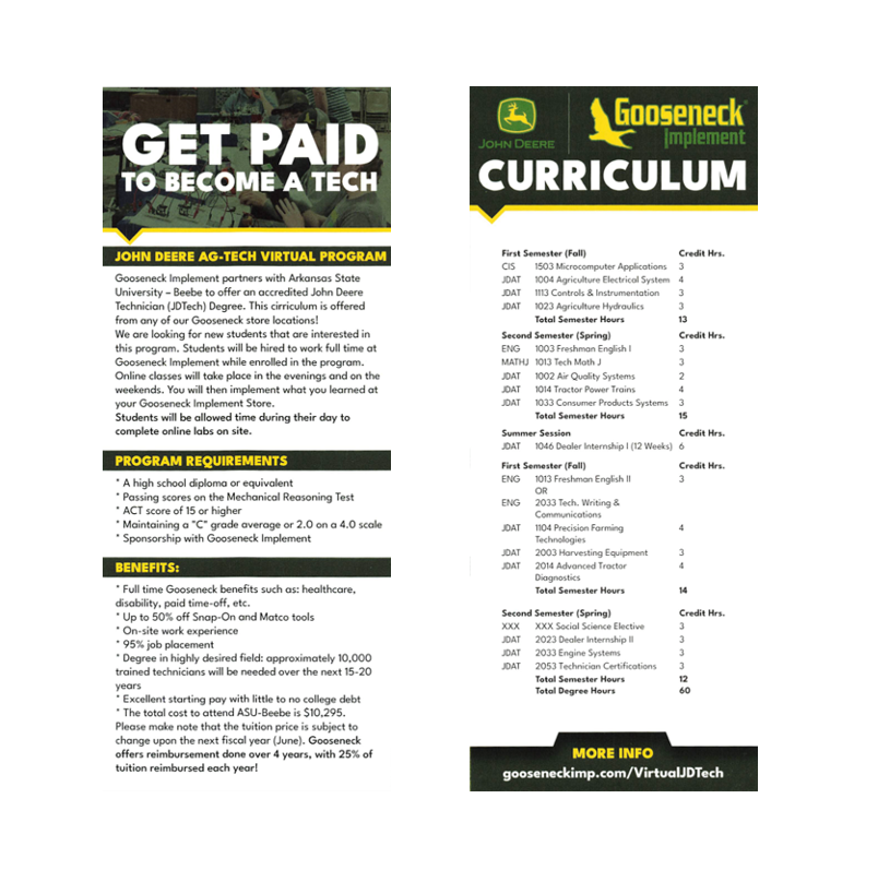 JD Ag-Tech Virtual Rack Cards