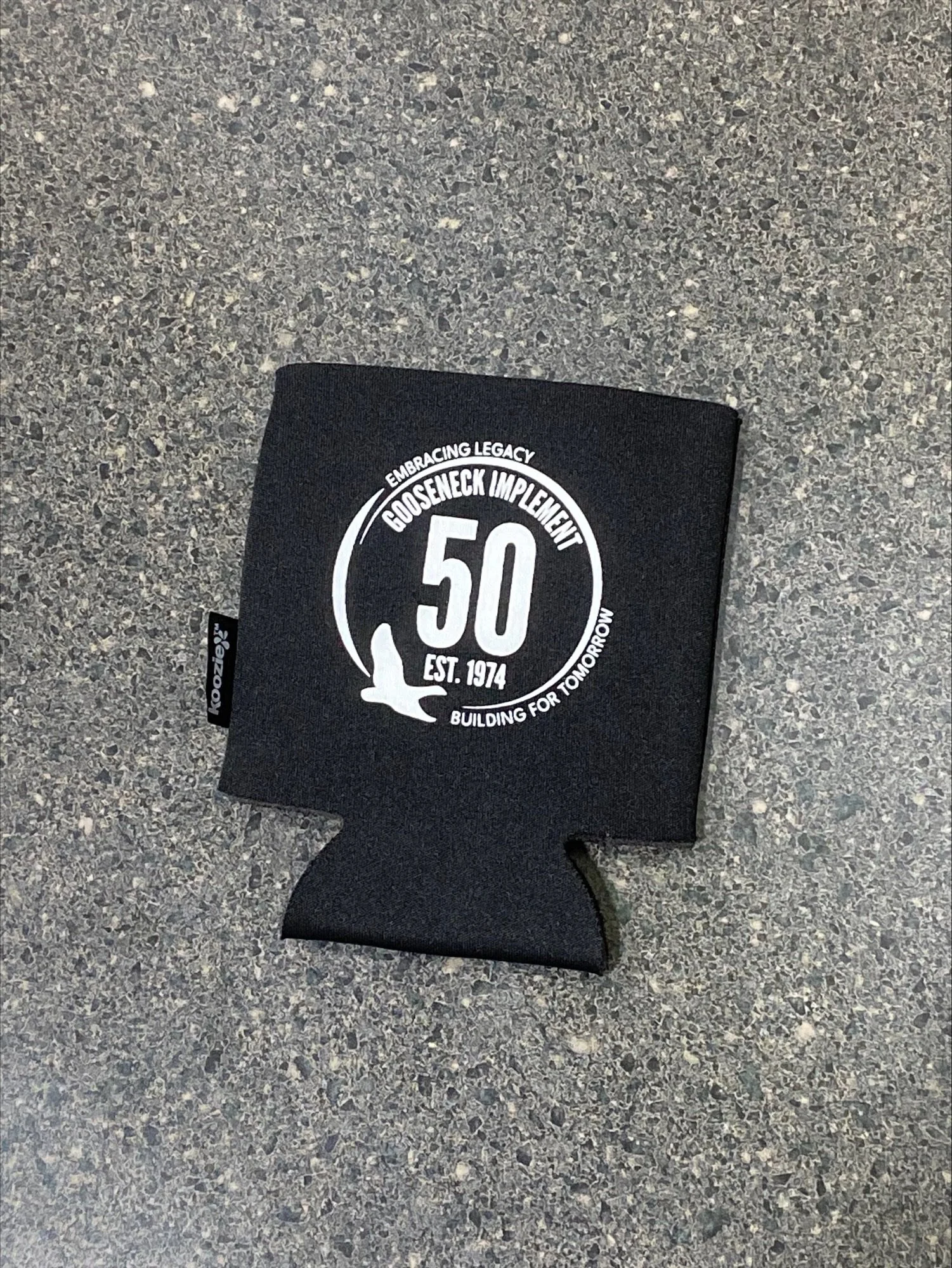50th Logo Koozie