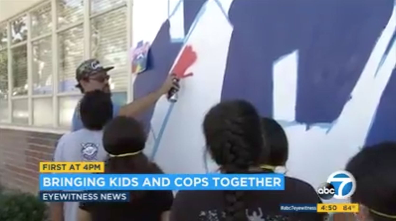 The LA Street Art Initiative on ABC7 Eyewitness News