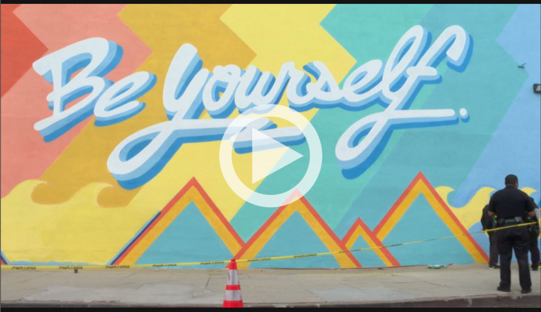 Spectrum News covers The LA Street Art Initiative at Sunset Bronson Studios 2020