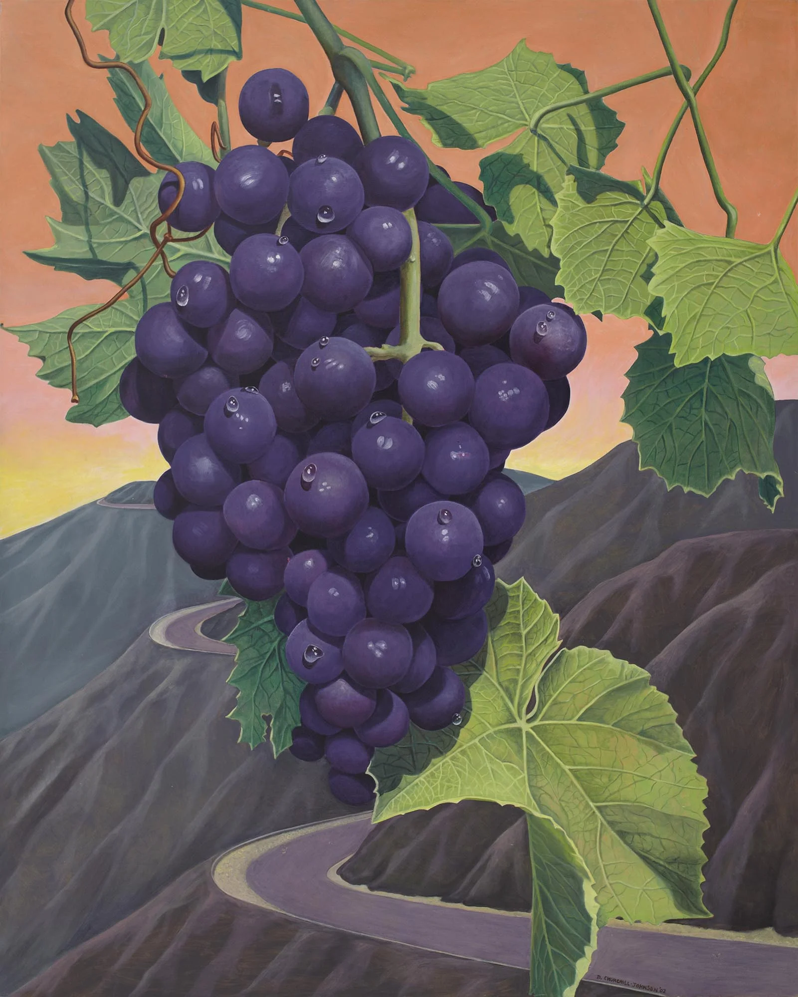 Tantalus II, 60 x 48 inches