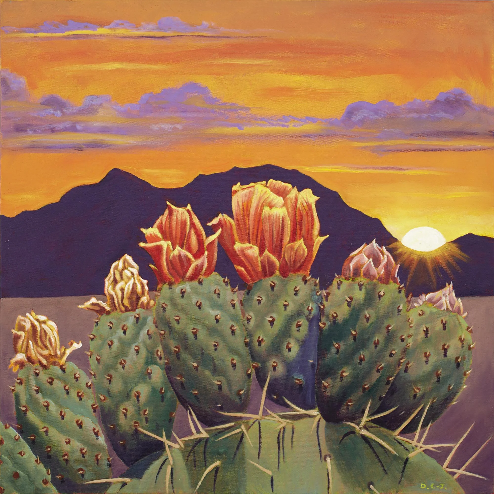 Transitions, 24 x 24 inches