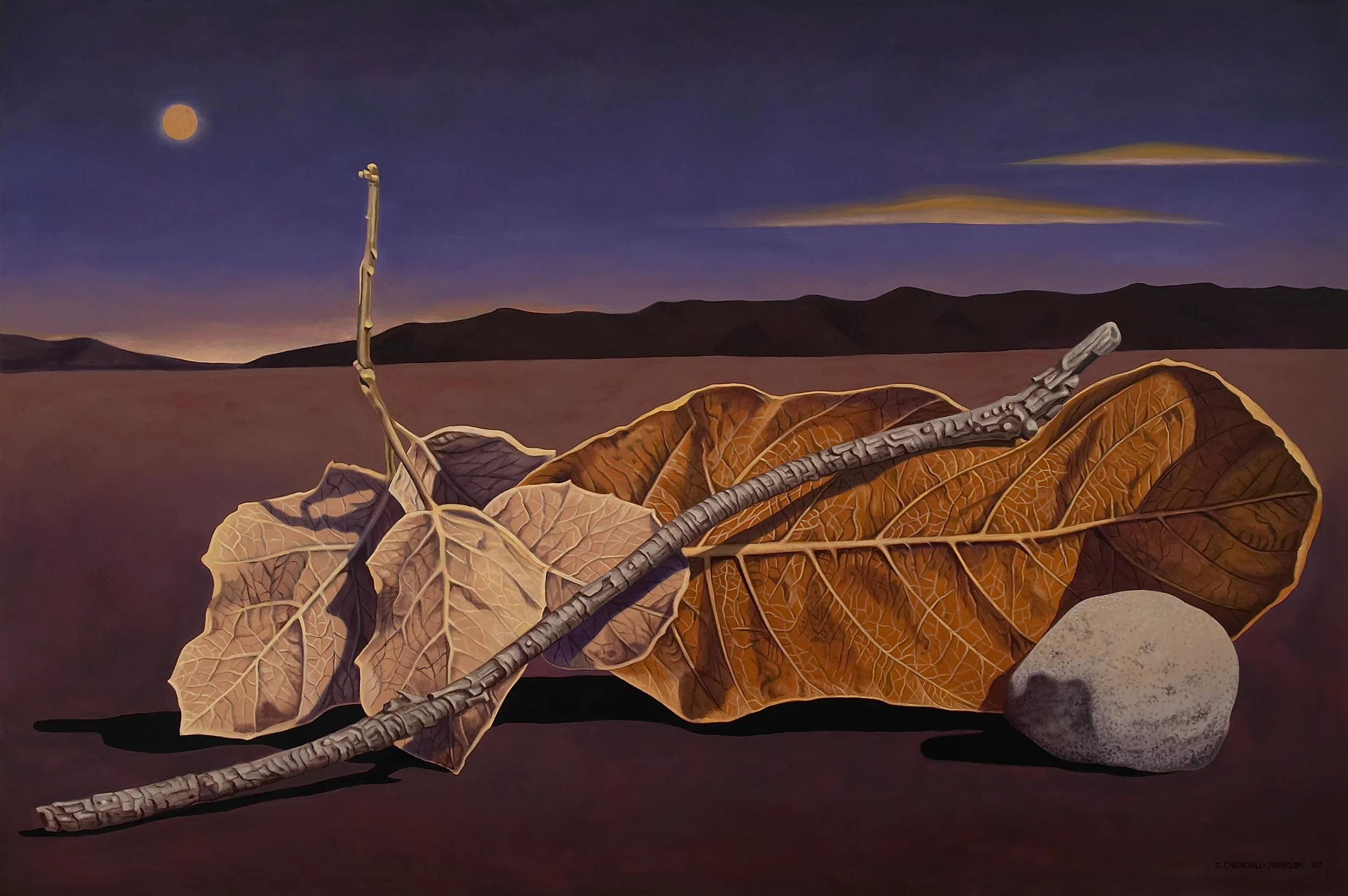 Offering to an Impersonal God, 48 x 72 inches