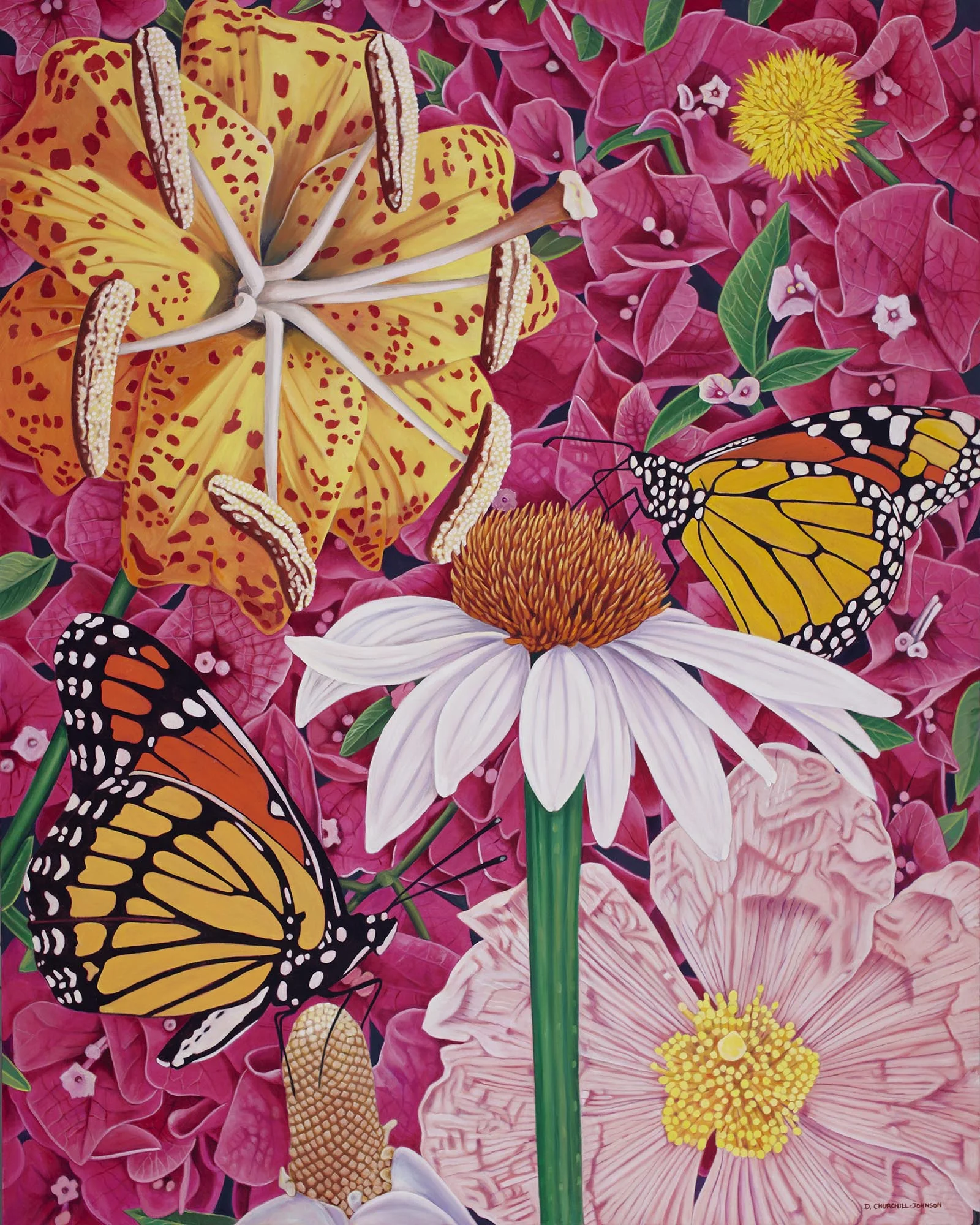 Oh Happy Day, 60 x 48 inches