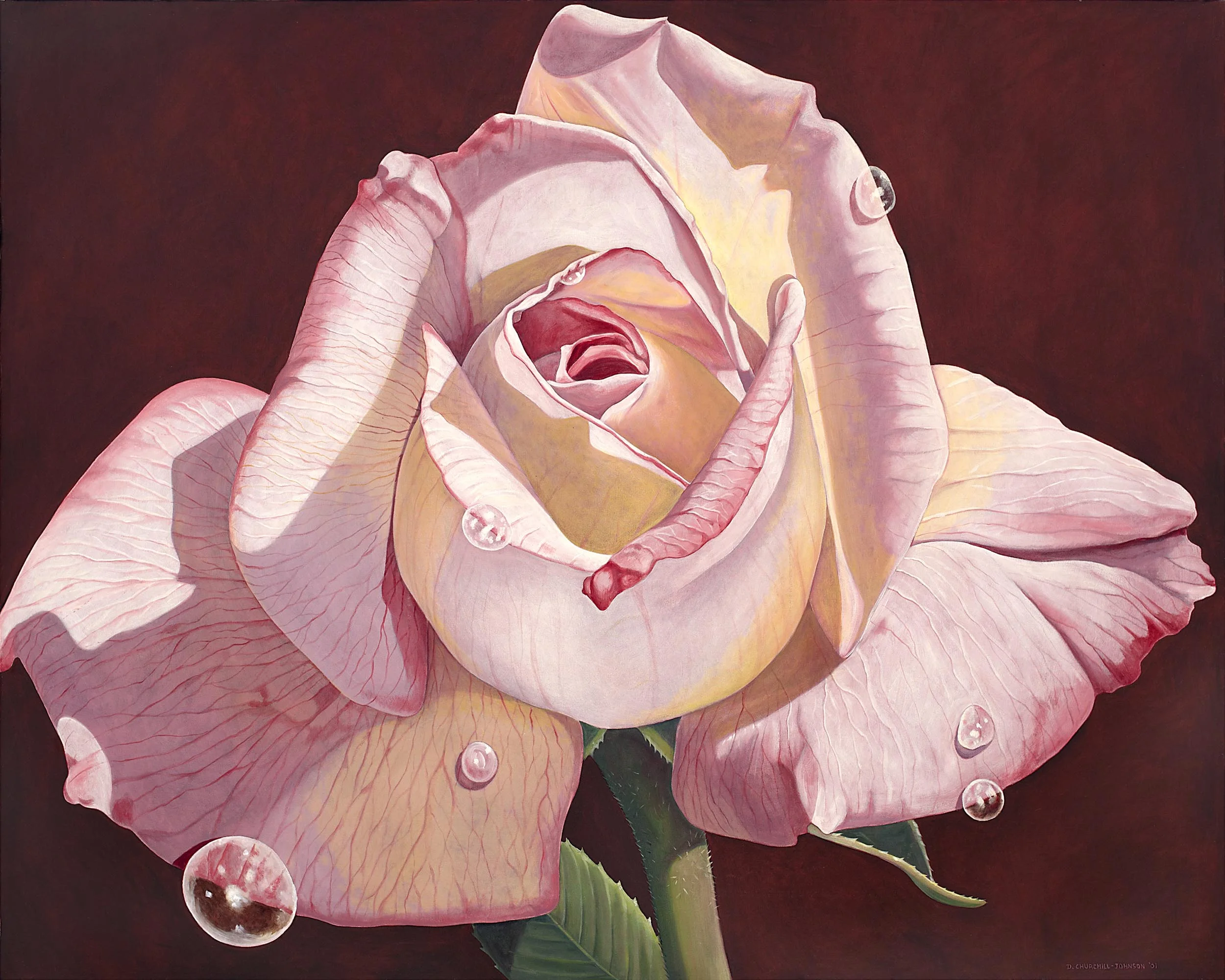 Unfoldment, 48 x 60 inches