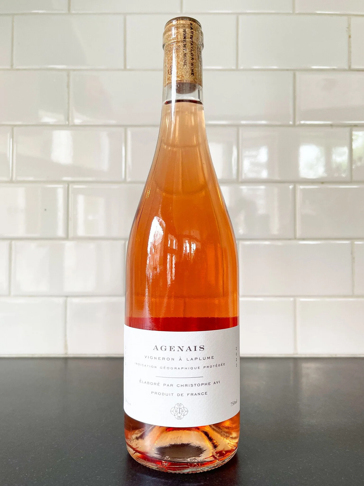 mary taylor 2022 'mt2' agenais regenerative rosé