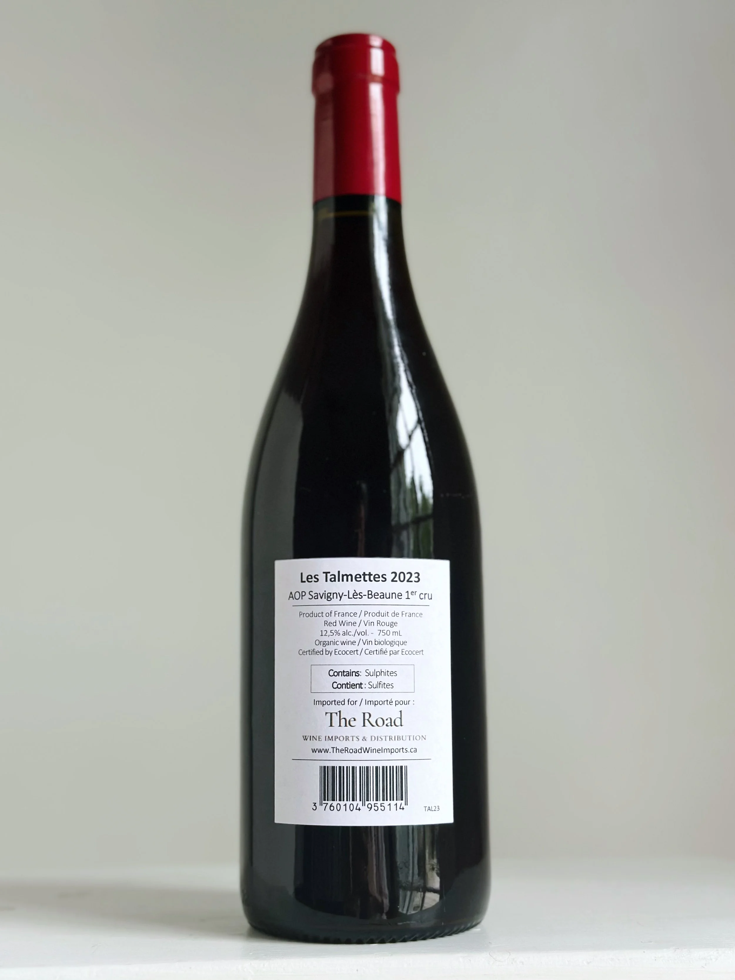 BTL-Chenu 2023 Savigny 1er Cru 'Les Talmettes'_back.JPG