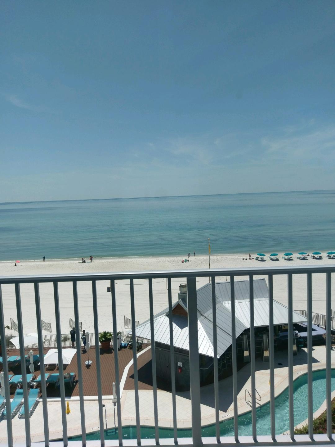 Panama City Beach view from our hotel