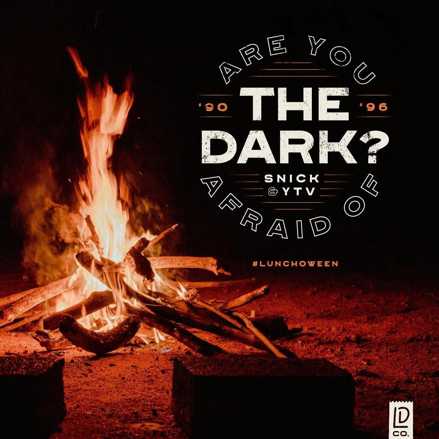 Day 08 // Are You Afraid of the Dark?
.
Photo by: Matheus Bertelli via Pexels
#lunchoween #lunchdesignco #nickelodeon #areyouafraidofthedark #halloween #typelockup #typography #graphicdesign