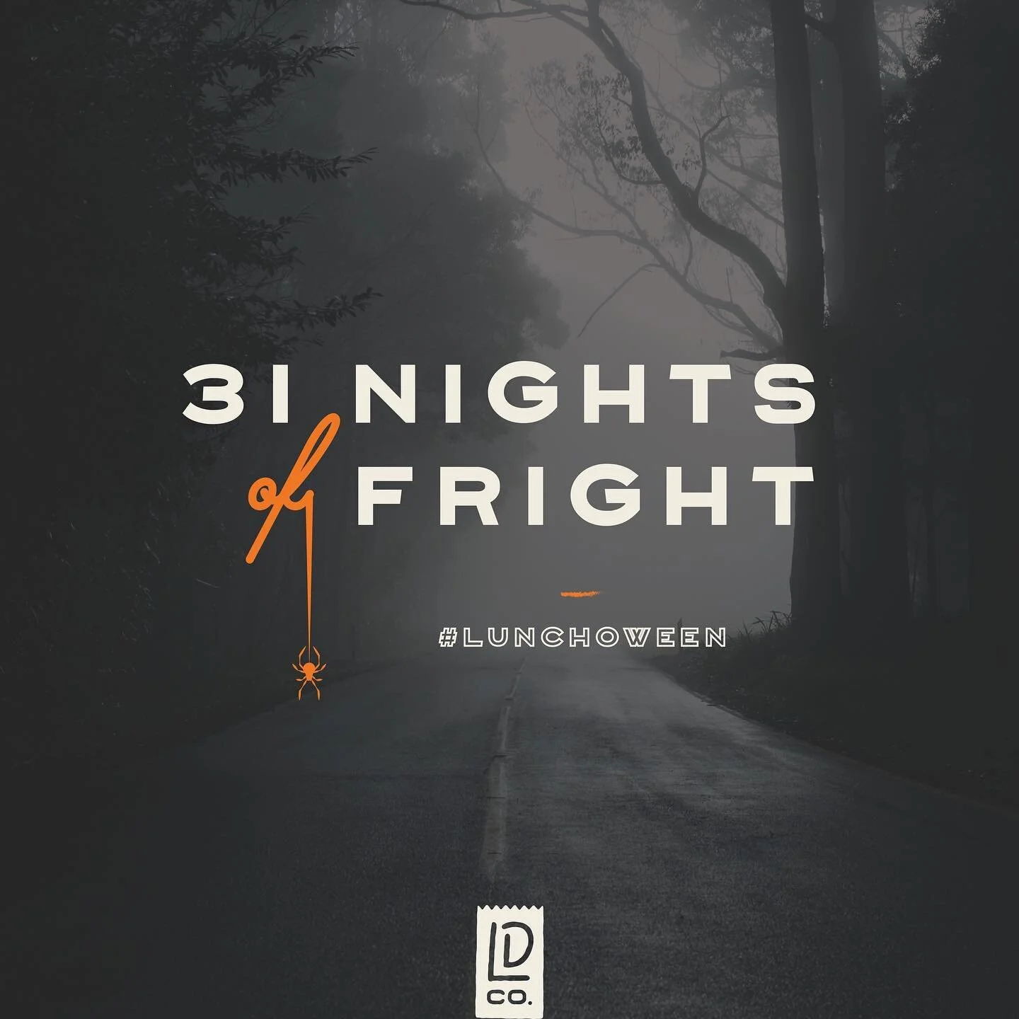 07 // 31
.
(We&rsquo;re a day behind, gotta catch up!)
#lunchoween #lunchdesignco #typography #31 #halloween #typelockup #graphicdesign