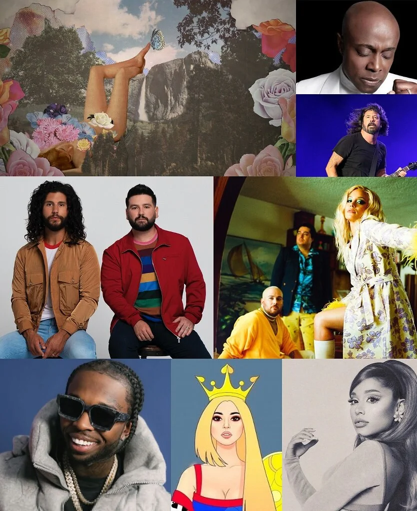 Number 1's Across Various Genres - January 15, 2021