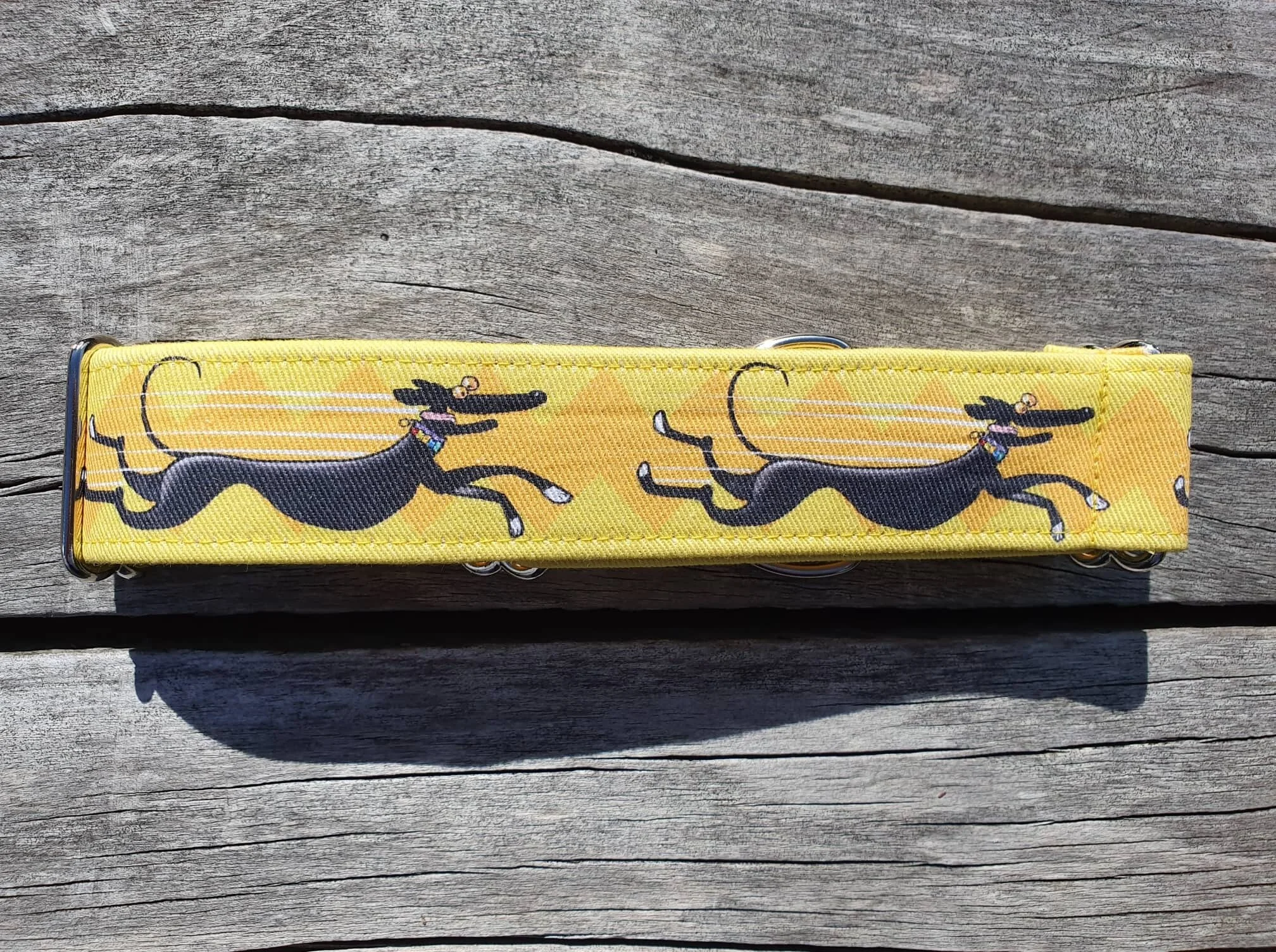 Richard Skipworth 1.5inch "Zoomie" Yellow Zig Zag