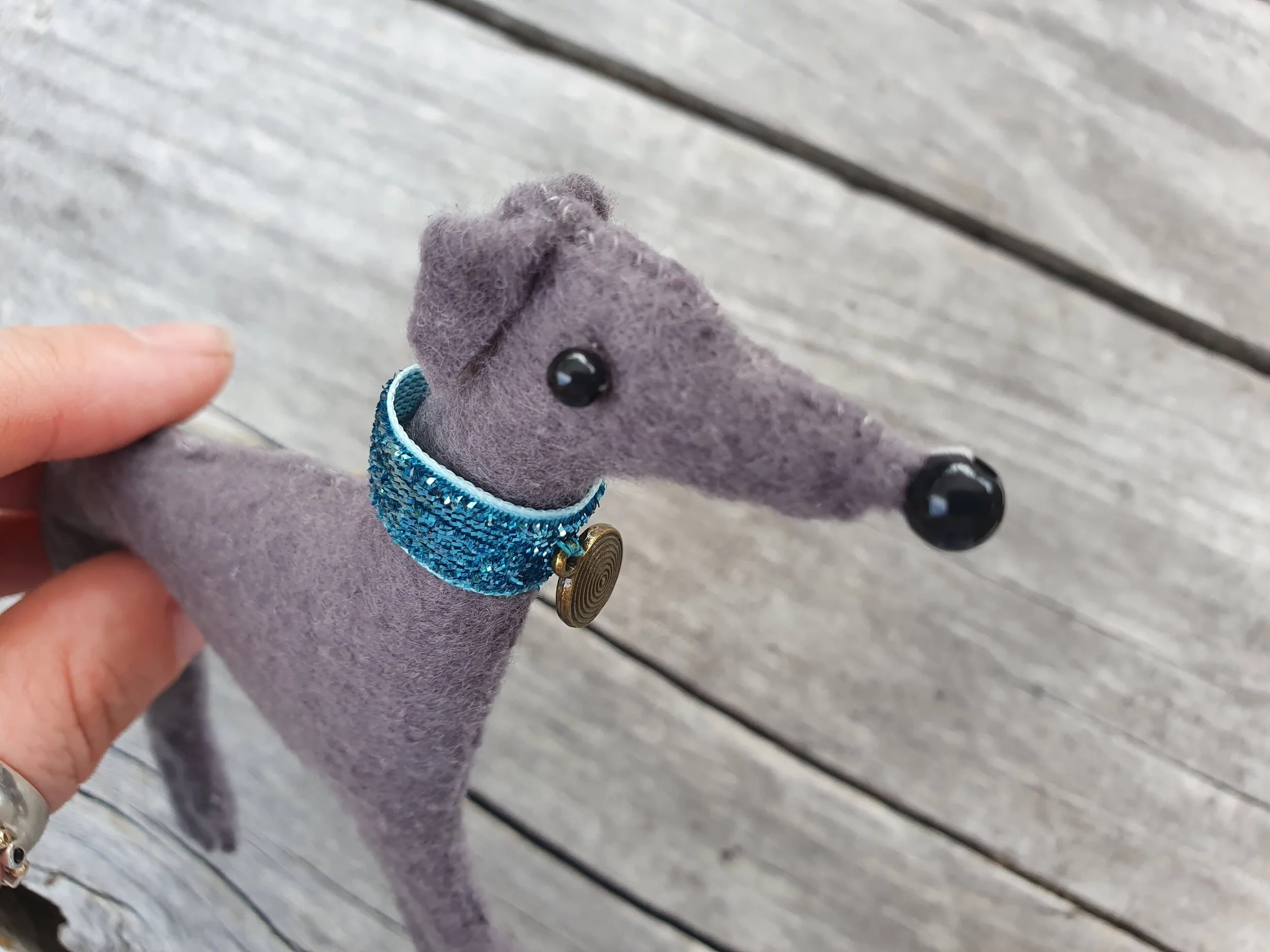 #12 Grey Felt Hound