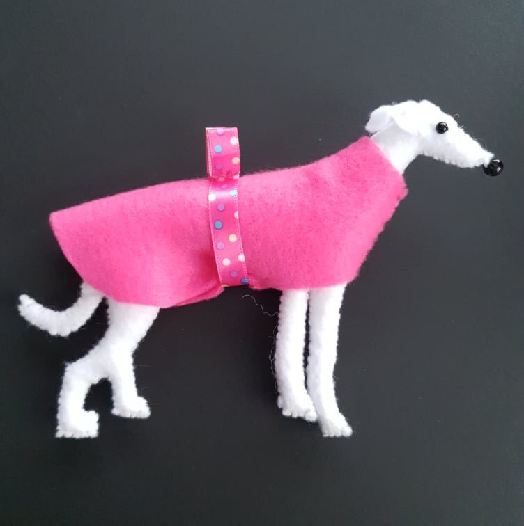 #2 PJ Pink - White Hound