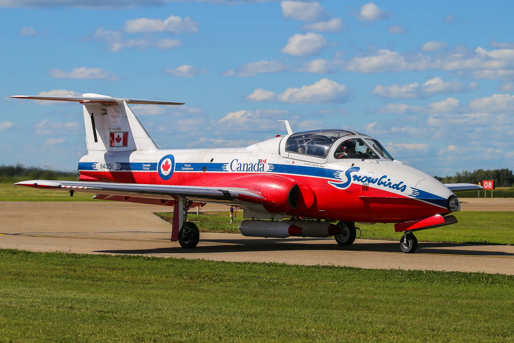 Canada Snowbirds Taxi, Edmonton Airshow