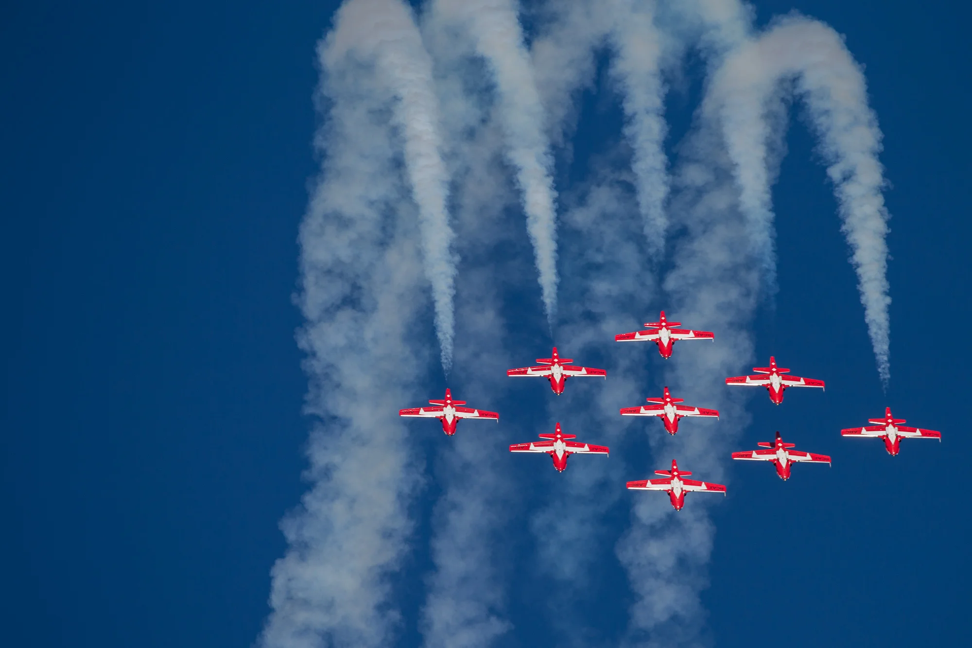 Canada Snowbirds Formation Flight, Edmonton Airshow
