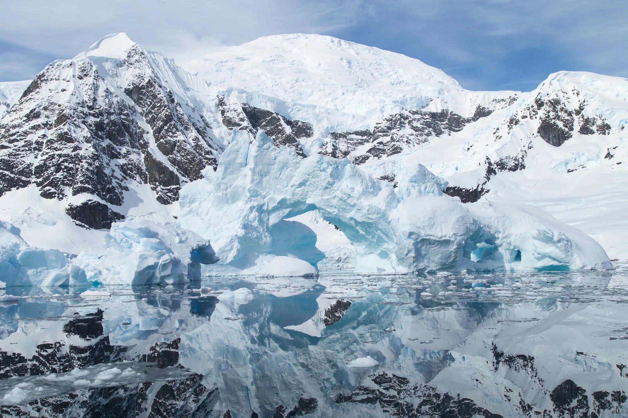 Iceberg Reflections, Antarctica