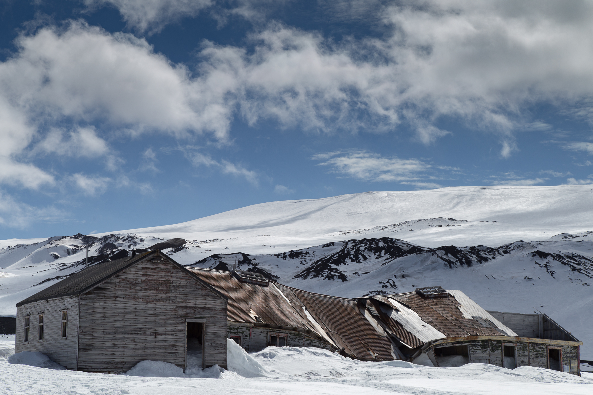 Dilapidated Factory, Deception Island - Antarctica