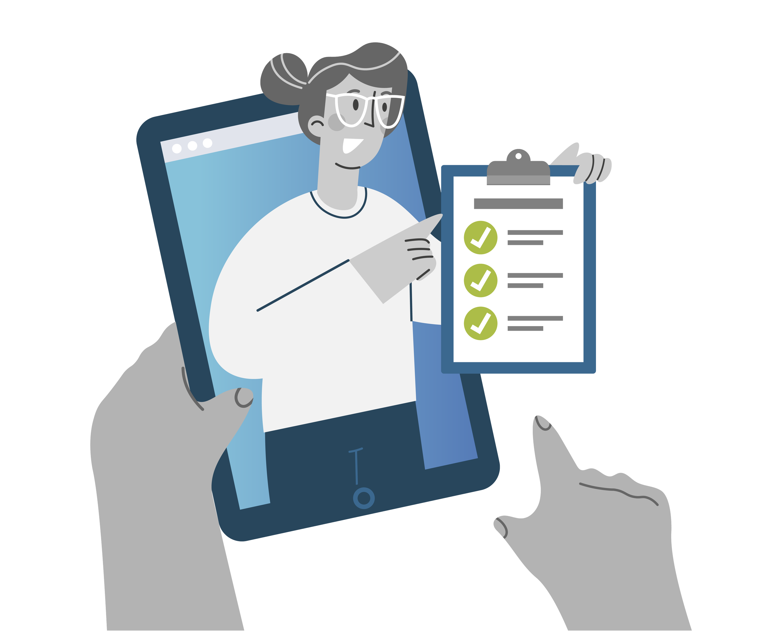 myVC-page break-illustrations -_Clinician on tablet.png