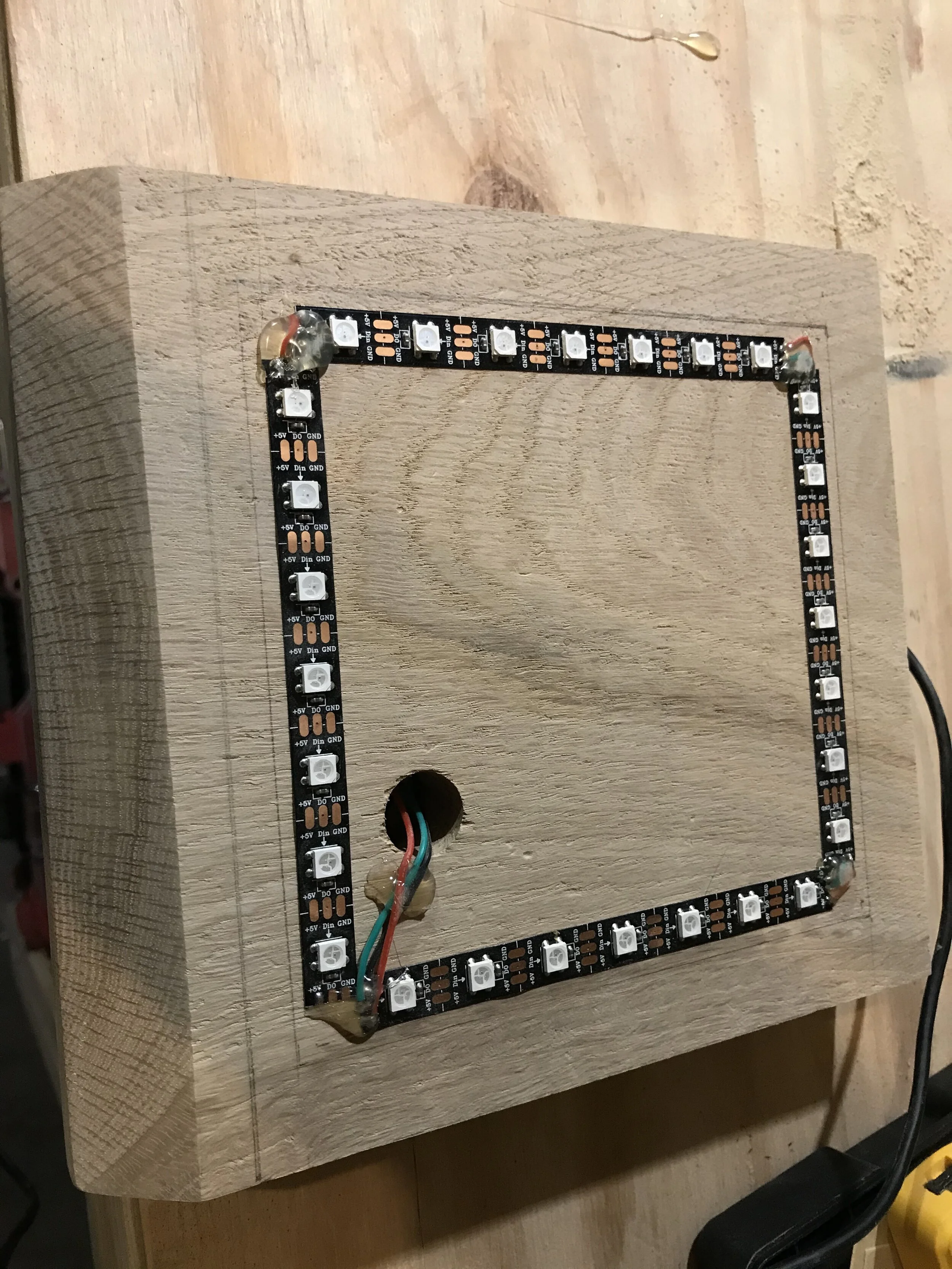 LED strip to drive the light