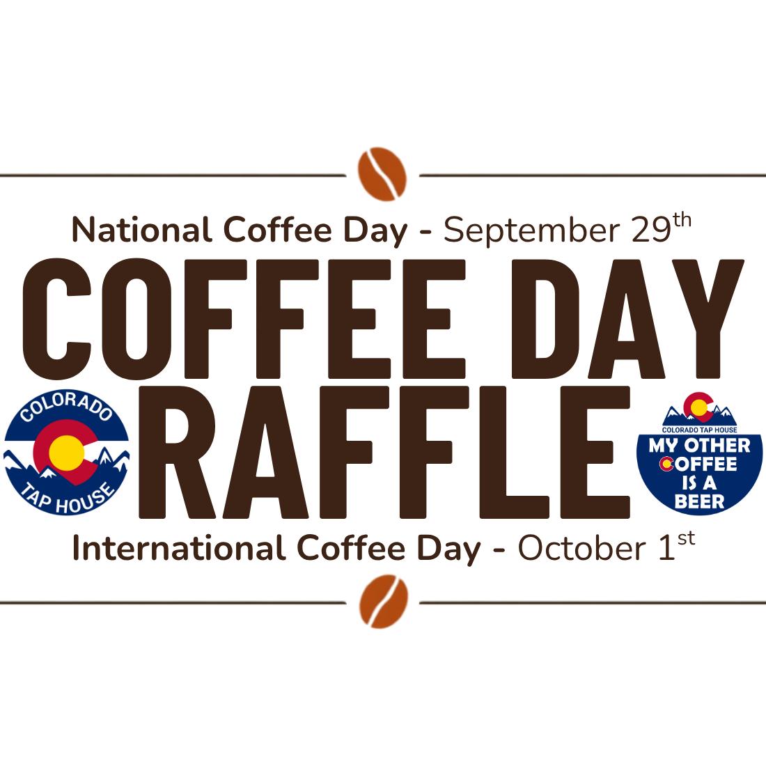 National &amp; International Coffee Day 