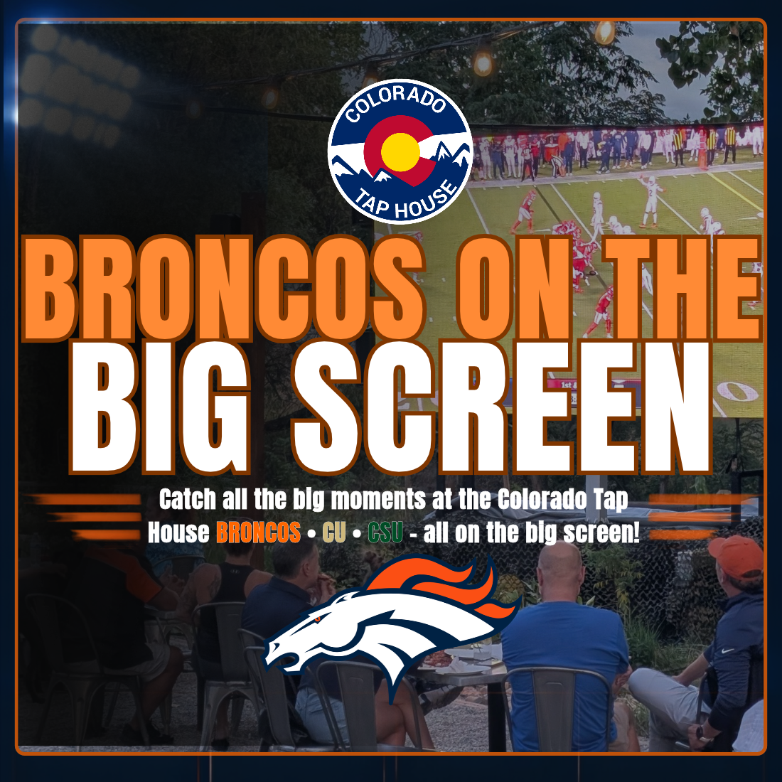 Broncos on the Big Screen - vs. 49ers 