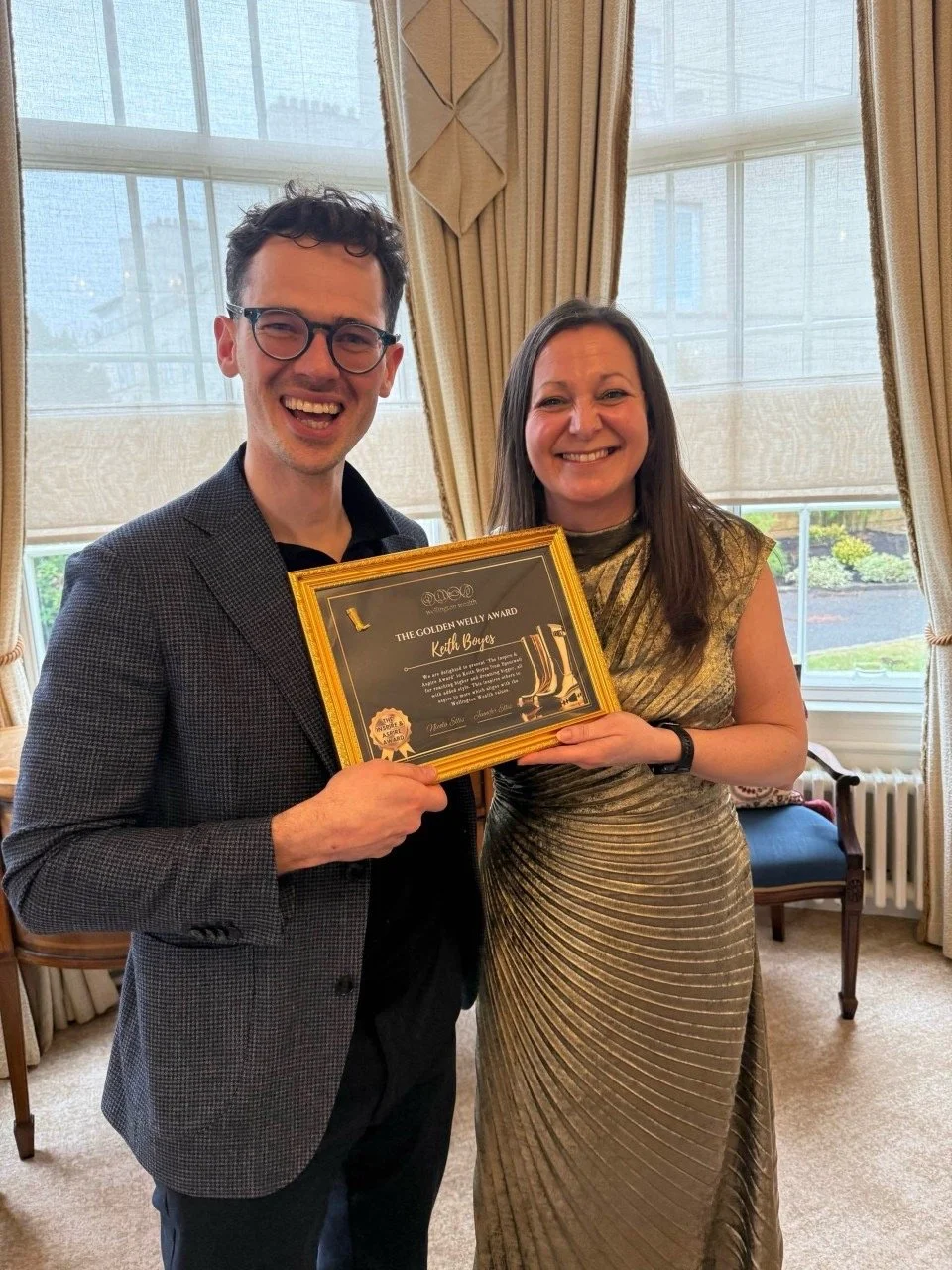 Spentwell win 'Inspire and Aspire Golden Welly' Award for 2025/26