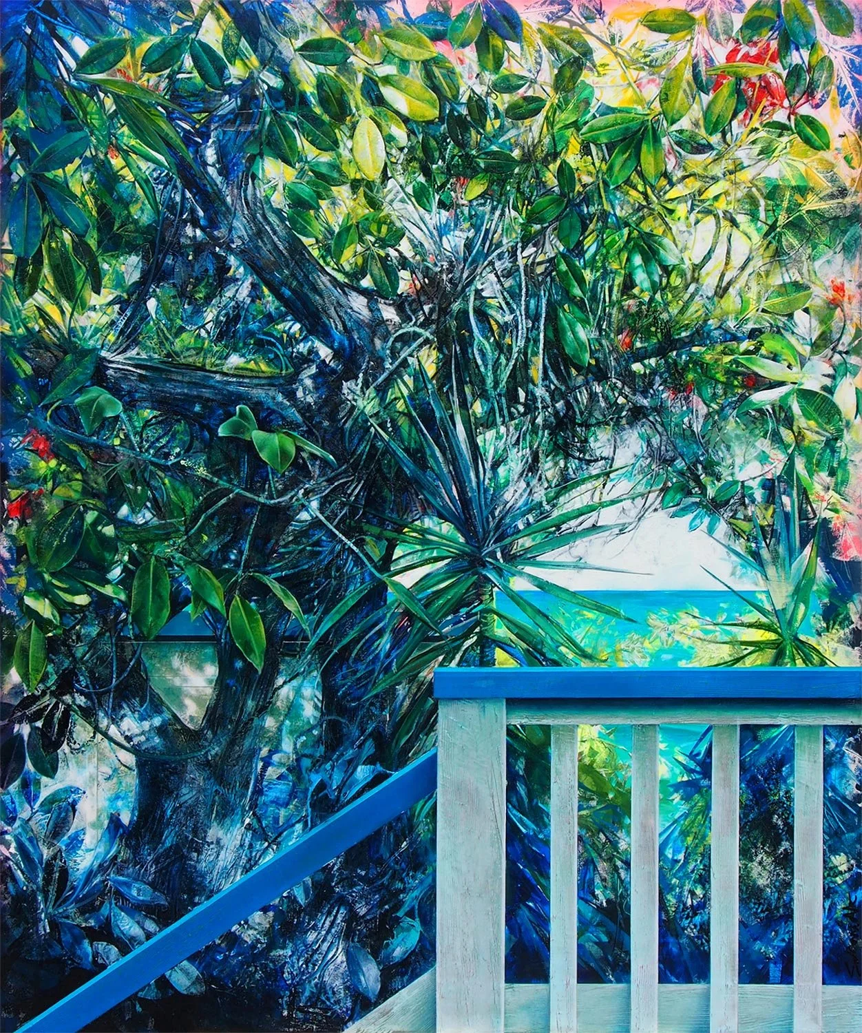 beneath the Coral Tree, where waves and memories meet