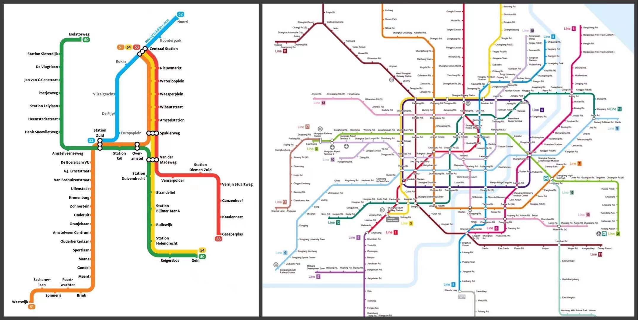 Wendy Saunders: The Amsterdam Metro vs the Shanghai Metro.