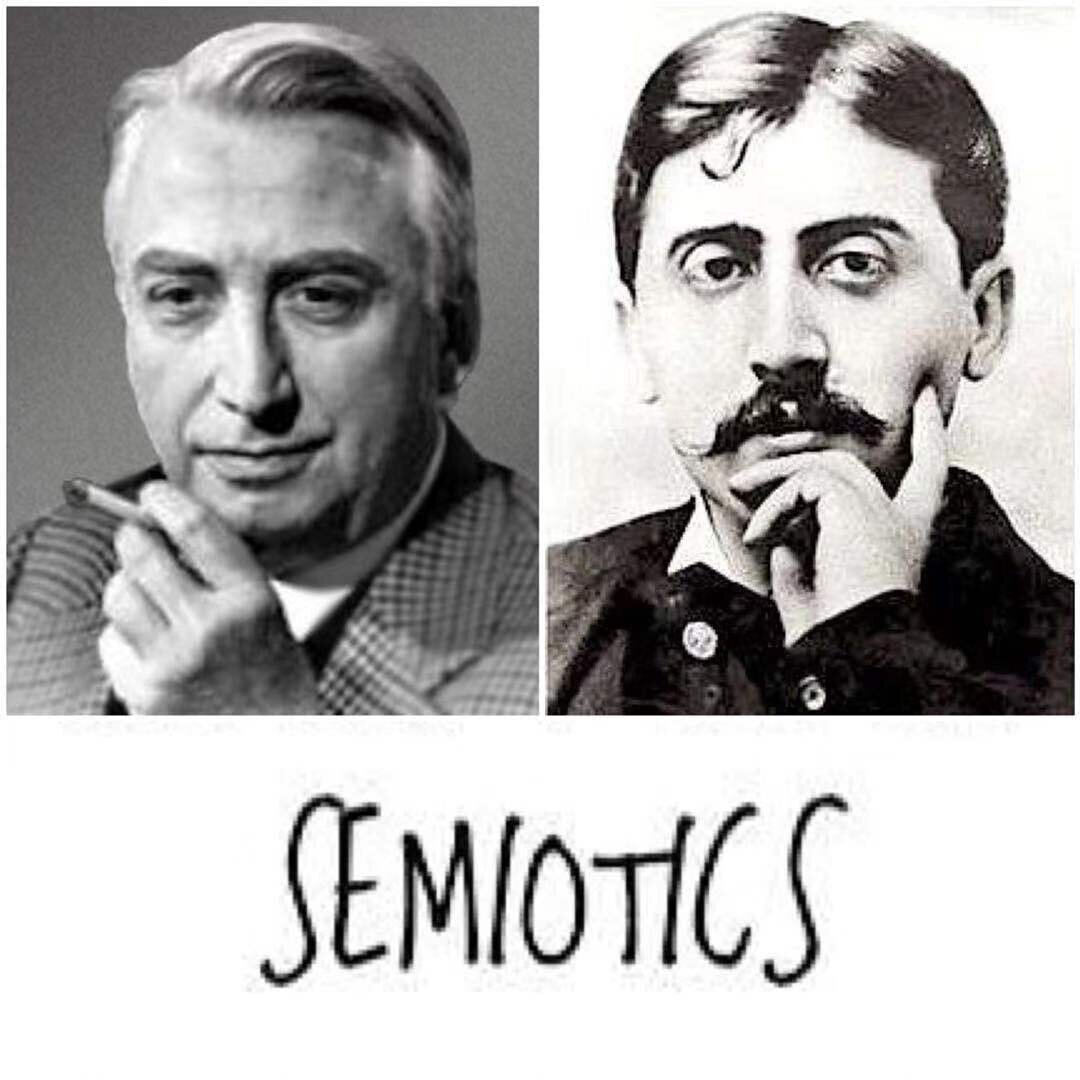 Vladimir Djurovic: If there is a science behind what he does, it is 'semiotics', as exemplified by Roland Barthes and his writing about Marcel Proust.