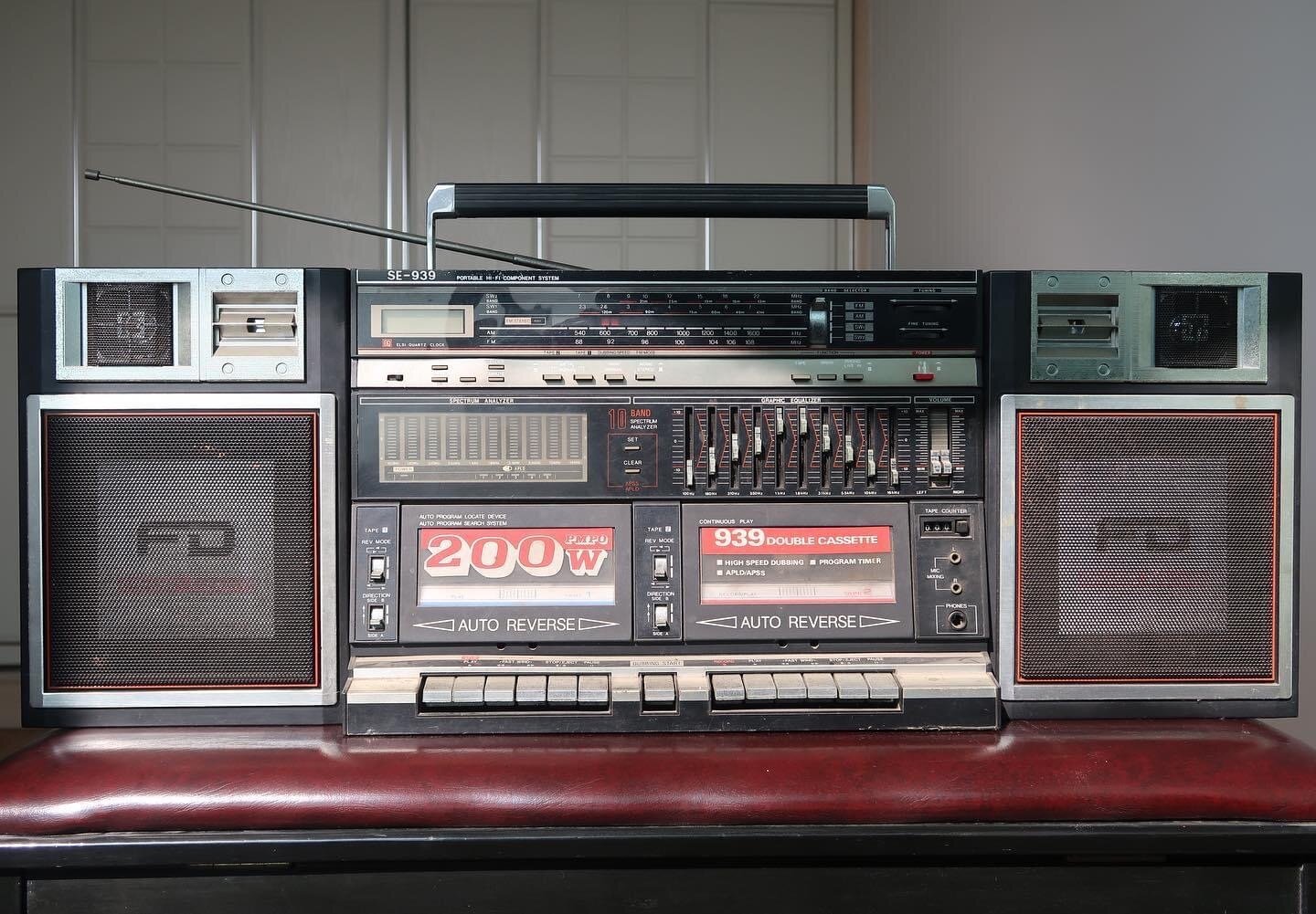 Yang Yi: The original radio made in the Soviet Union that he used to listen to as a child growing up in Anhui Province.