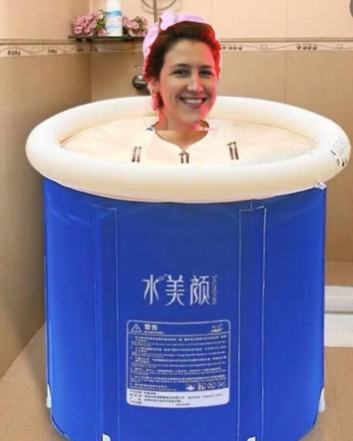 Question 07. Lexie Comstock’s best purchase in China: Her inflatable bath.