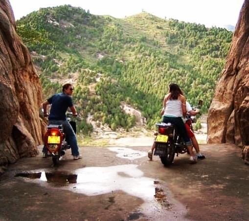 Simon Manetti: One of his motorcycle trips to Miyun (密云), outside Beijing (北京).