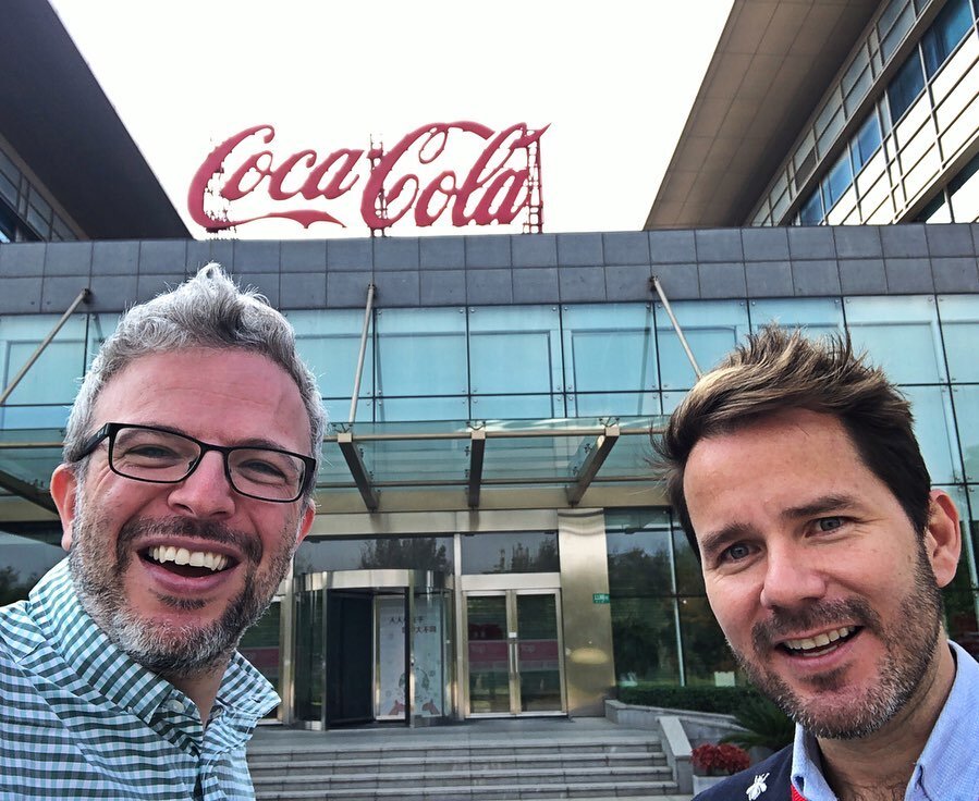 Happy January everyone! In lieu of an episode this week, here are some photos from my visit to the Coca-Cola office to see Jorge Luzio from Episode 5.
