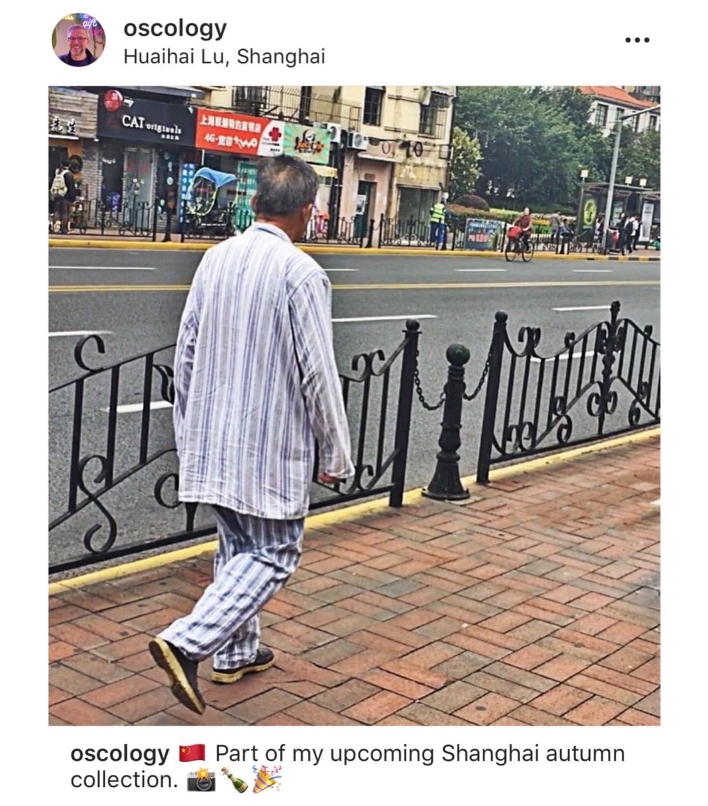 Question 04. If he left China, Michael Zee would miss... old men wearing pajamas in public in Shanghai.