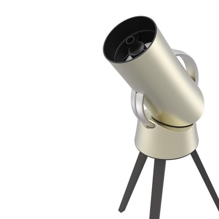 One of the products re-imagined by Gina Li’s company: the digital telescope.