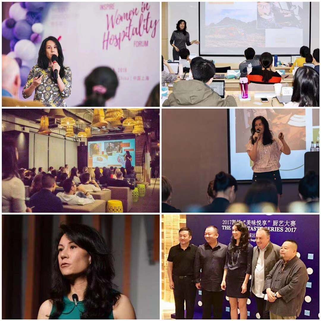 Crystyl Mo: Some photos in her role as a public speaker and workshop presenter.