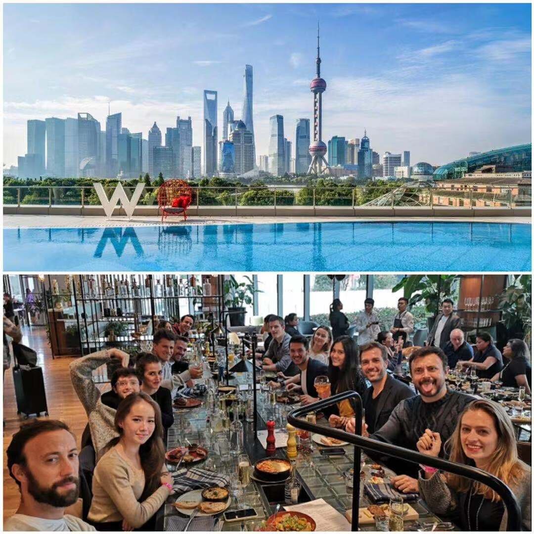 Vittorio Franzese's favourite place to hang out (2): The W Hotel in Shanghai.