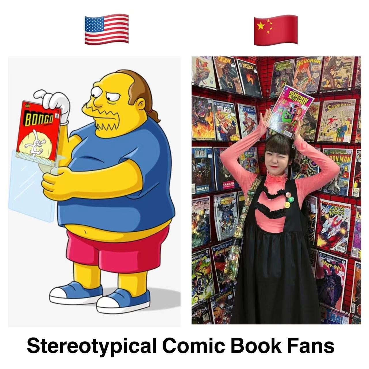 Ashley Huang: The average Chinese comic store customer is an entirely different demographic to their American counterparts.
