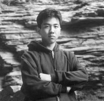 Chen Haoru: A photo from his days studying architecture in New York.