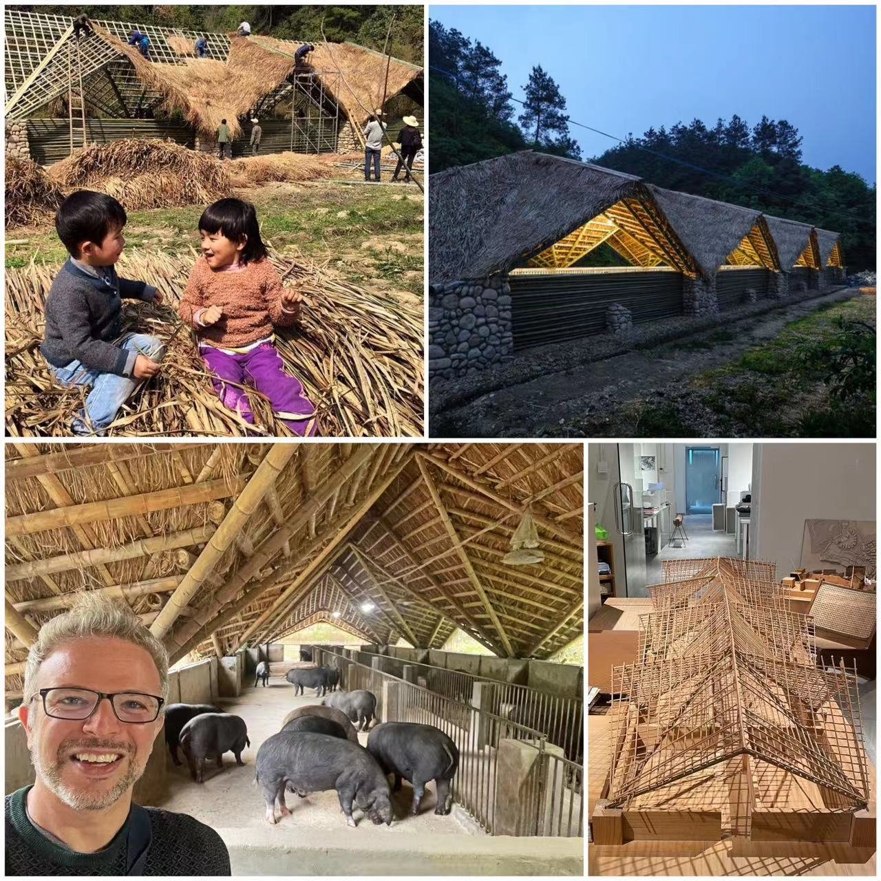 Chen Haoru: The architectural centrepiece of the 太阳 [Tàiyáng] Commune sustainability project was the pig barn.