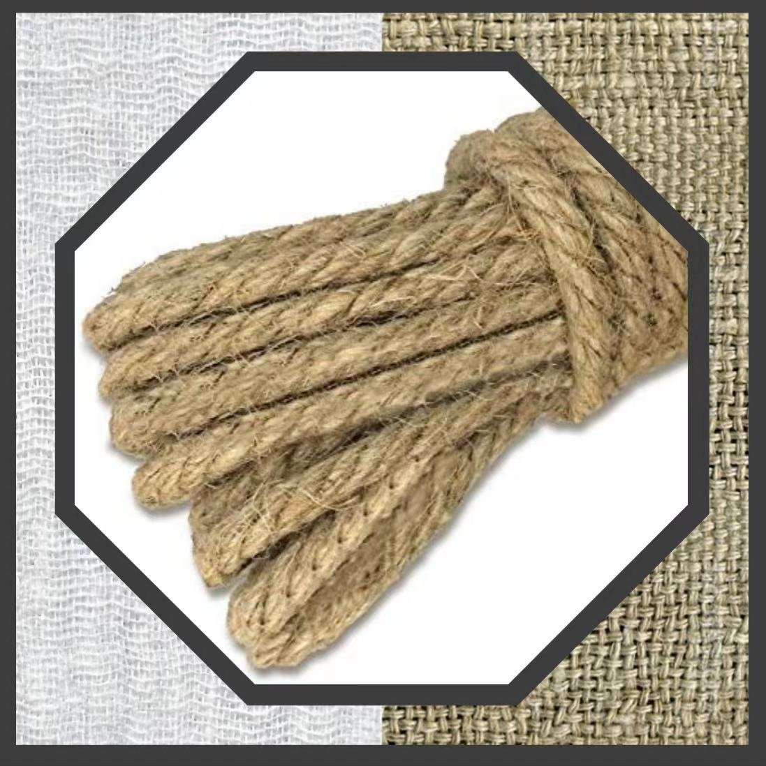 Laodai: He uses hemp rope rather than cotton because of its capacity for tension and... discomfort.