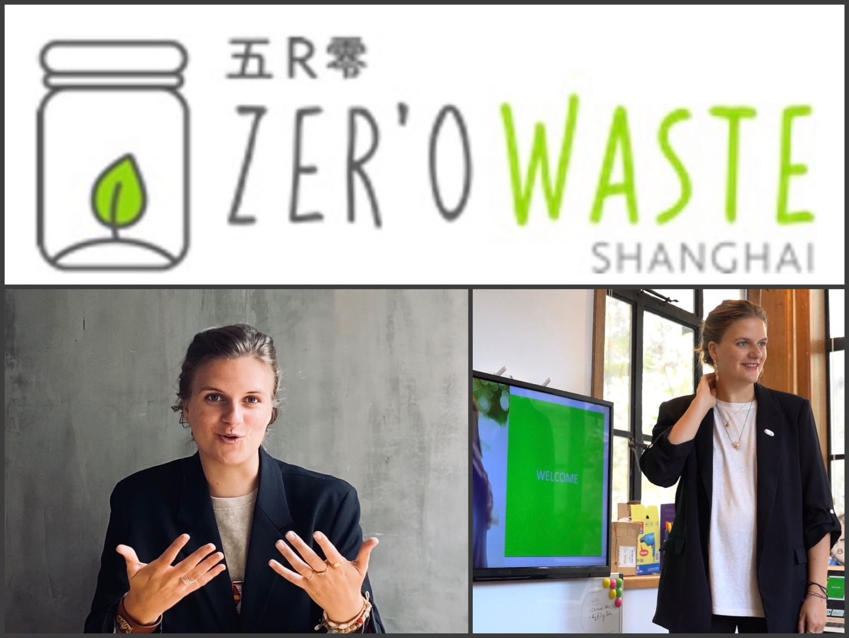 Alizée Buysschaert: Zero Waste Shanghai started when she decided to reduce 90% of the waste that she personally produced every day.