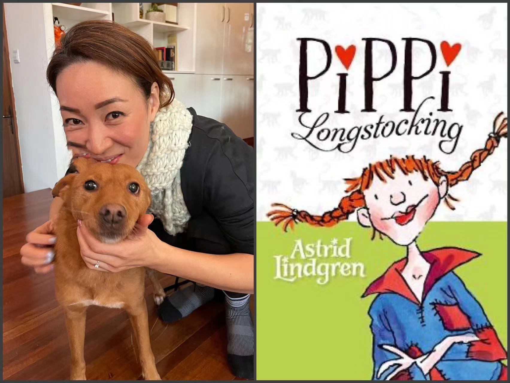 Kim YoungAh: Her dog Pippi (named after Pippi Longstocking) joined us for the recording, and she was silent during the interview except for the sound of her claws on the wooden flooring.