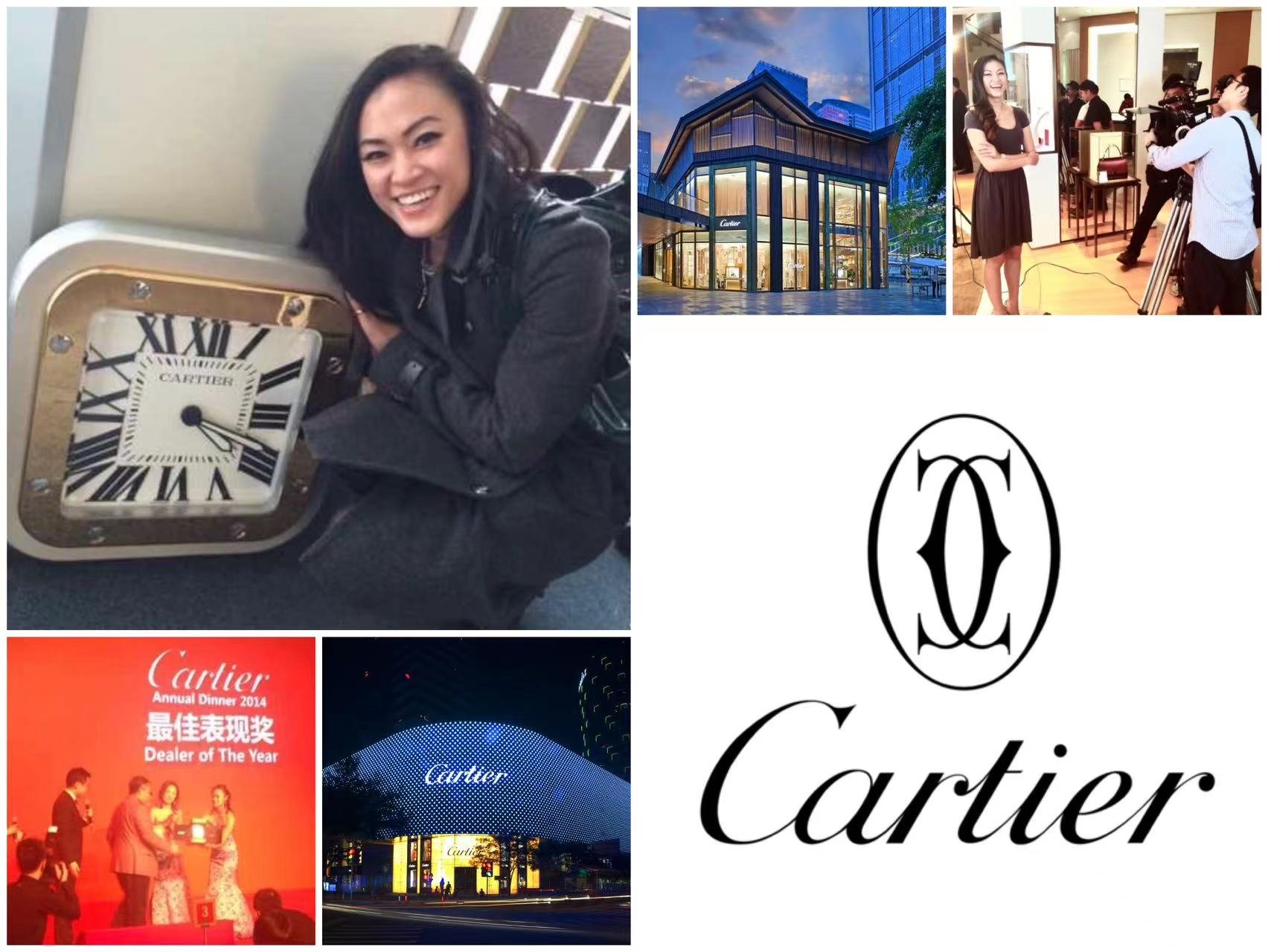 Christina Chao: Before her gemology studies, she had already landed the job of her dreams at Cartier China in Shanghai directly after graduating from college.