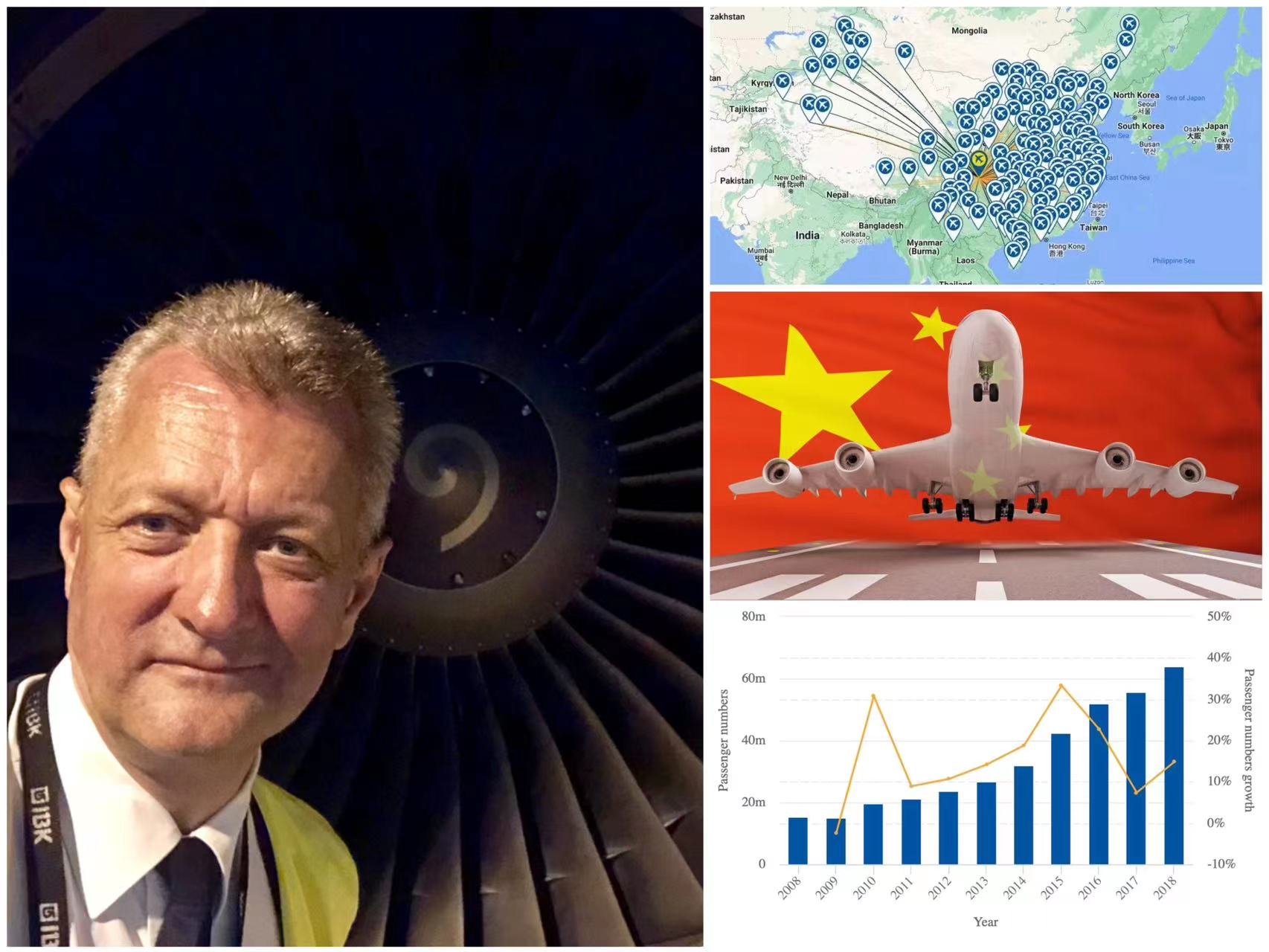 Michael Hundegger: He first came to China on the back of massive growth in the Chinese airline industry.