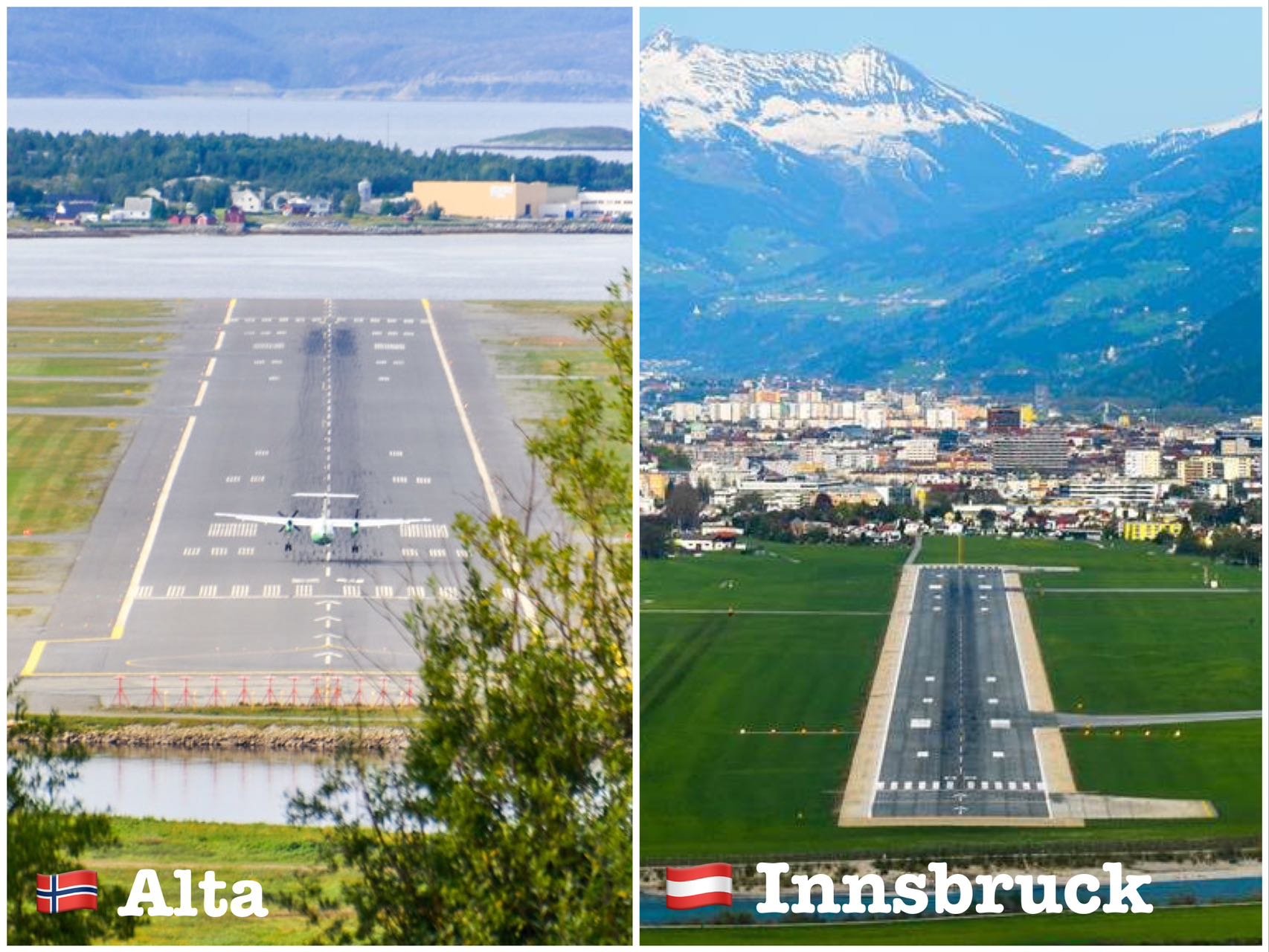 Michael Hundegger: In his career, the airports where it was most difficult to land planes were Alta in Norway and Innsbruck in Austria.