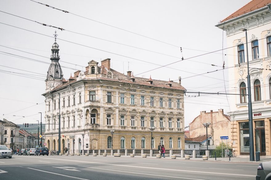 Cluj-Napoca streets and architecture
